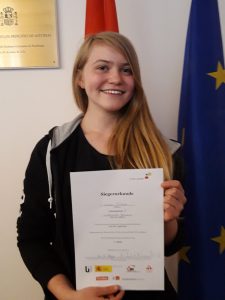 Luisa gewinnt im Instituto Cervantes | Walddörfer-Gymnasium